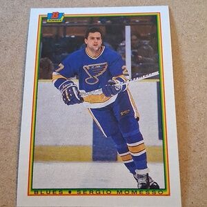 Sergio Momesso Blues Hockey Rookie Trading Cards